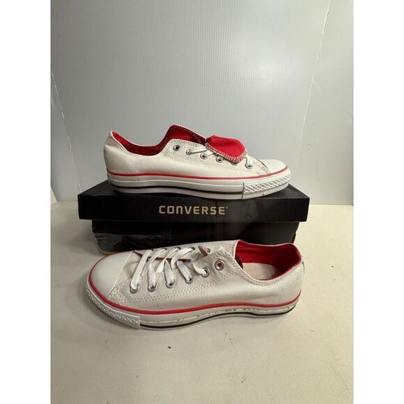 .4422 Converse All Star White/Azalea-US 10 Womens - Picture 1 of 5